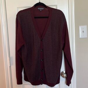 Hart Schaffner Marx Merino Wool Blend Cardigan